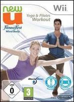 New U: Fitness First Mind Body Yoga & Pilates Workout Wii, 1 speler, Ophalen of Verzenden, Zo goed als nieuw
