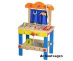 houten speelgoed werkbankjes - gereedschap voor kinderen, Kinderen en Baby's, Speelgoed | Houten speelgoed, Nieuw, Overige typen