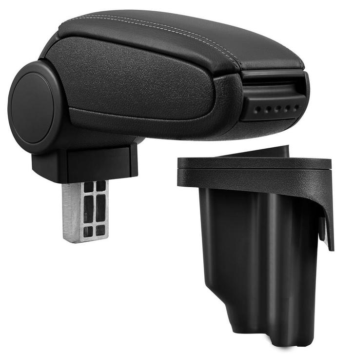 Armsteun voor BMW 3-serie E46 1998-2007 kunstleer zwart, Auto diversen, Auto-accessoires, Verzenden