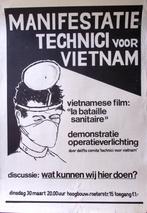 Manifestatie Technici voor Vietnam (lijst optie, Posters), Verzamelen, Posters, Verzenden, Nieuw, Overige onderwerpen, Met lijst