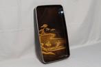 Unknown Artist – Black Togidashi lacquer tray (Hamono-dai)