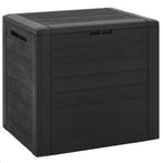 vidaXL Tuinbox 58,5x46x55 cm polypropeen bruin, Tuin en Terras, Verzenden, Nieuw