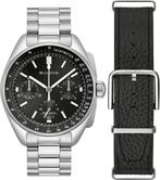 Bulova 96K111 Lunar Pilot Archive Series horloge, Overige merken, Staal, Staal, Verzenden