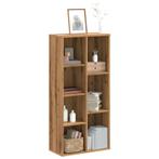 vidaXL Boekenkast 50x25x105 cm bewerkt hout artisanaal, Huis en Inrichting, Verzenden, Nieuw, Overige houtsoorten