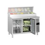 GGM Gastro | Saladette PREMIUM - 1360x700mm - met 2 glazen |, Verzenden, Nieuw in verpakking
