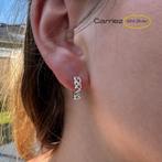 925 Zilveren Keltische knoop oorringen, Verzenden, Nieuw, Zilver