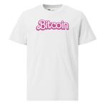 Bitcoin t-shirt - Bitcoin Glamour - 100% Biologisch Katoen, Nieuw, Store of Value, Wit, Korte mouw