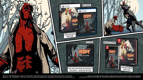 Mike Mignolas Hellboy Web of Wyrd-Collectors Edition, Spelcomputers en Games, Games | Sony PlayStation 5, Zo goed als nieuw, Ophalen of Verzenden