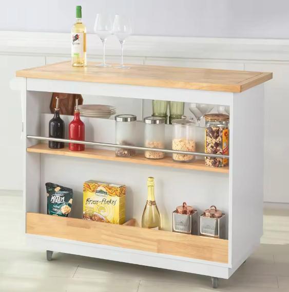 Keukentrolley met Lade, Werkblad en Kruidenrek op Wielen, Huis en Inrichting, Keuken | Keukenelementen, Nieuw, Verzenden