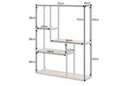 industrieele wandplank SLIM LINE 91cm wilde eik zwart vijf, Huis en Inrichting, Kasten | Overige, Ophalen of Verzenden, Nieuw