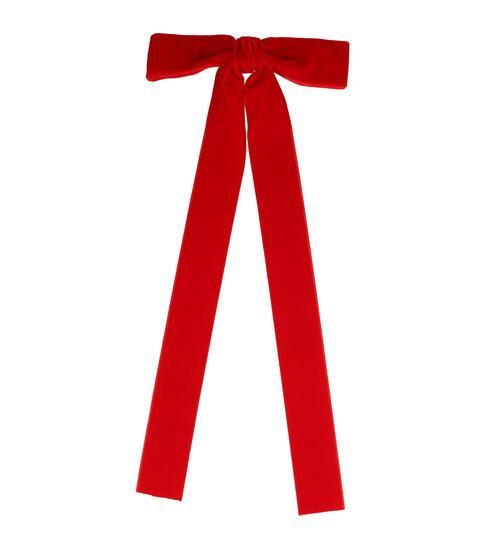 Haarspeld Strik Linten Lang Velvet Rood, Sieraden, Tassen en Uiterlijk, Uiterlijk | Haarverzorging