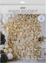 Ginger Ray Sequin Champagne Gold Hanging Backdrop  - Glitter, Hobby en Vrije tijd, Ophalen of Verzenden, Nieuw
