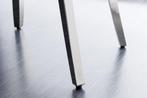 Design barkruk CASTLE DELUXE koningsblauw fluweel zilver, Ophalen of Verzenden, Nieuw