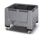Magazijnbakken Palletbox gesloten met 4 wielen 120x100x114cm, Ophalen of Verzenden