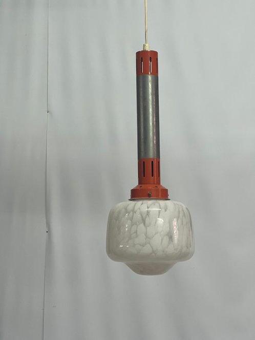 Kroonluchter - Glas, Metaal, Antiek en Kunst, Antiek | Lampen