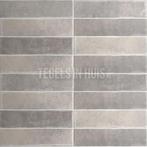 Vloertegel wandtegel argile concrete grijs 6x24,6 r9, Ophalen, Keramiek, Nieuw, 10 m² of meer