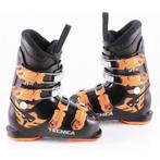 31 32 kinder skischoenen TECNICA JT 4, black/orange, Verzenden, Gebruikt