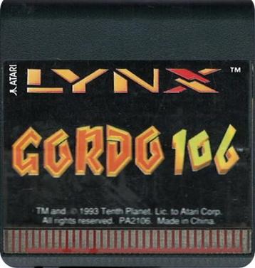 Gordo 106 (losse cassette) (Atari Lynx)