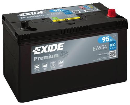Exide Premium accu | EA954 | 12V 95Ah, Auto-onderdelen, Accu's en Toebehoren, Ophalen of Verzenden