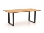 Apple Bee Condor tuintafel Black met teak blad 190 x 95 cm |, Ophalen of Verzenden, Nieuw