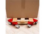 STIER Aluminium Hoekrollerset - 100 kg Draagkracht - 3, Verzenden, Zo goed als nieuw