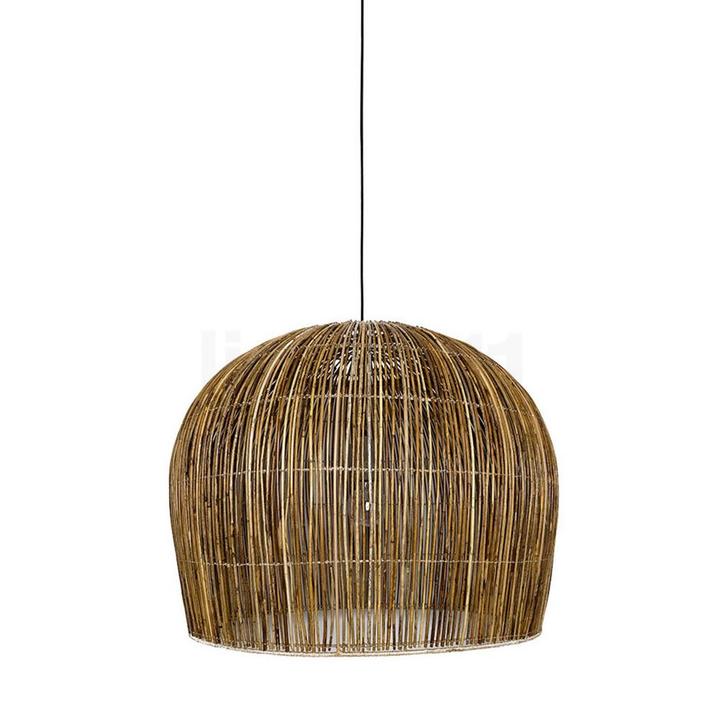 Ay Illuminate Rattan Bell Hanglamp, ø¸85 cm (Hanglampen), Huis en Inrichting, Lampen | Hanglampen, Nieuw, Verzenden