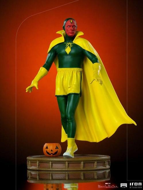 WandaVision Art Scale Statue 1/10 Vision Halloween Version 2, Verzamelen, Film en Tv, Nieuw, Ophalen of Verzenden