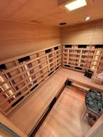 Luxe Combi Sauna (Infrarood + Finse Sauna) - GRATIS MONTAGE, Ophalen of Verzenden, Zo goed als nieuw, Fins of Traditioneel, Complete sauna