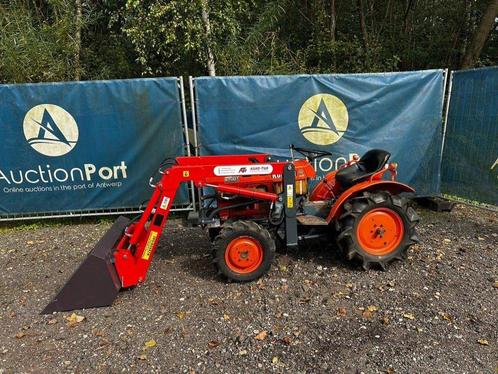 Veiling: Minitractor Kubota B7001 Diesel 14pk met Voorlader, Zakelijke goederen, Agrarisch | Tractoren, Gebruikt, Overige merken