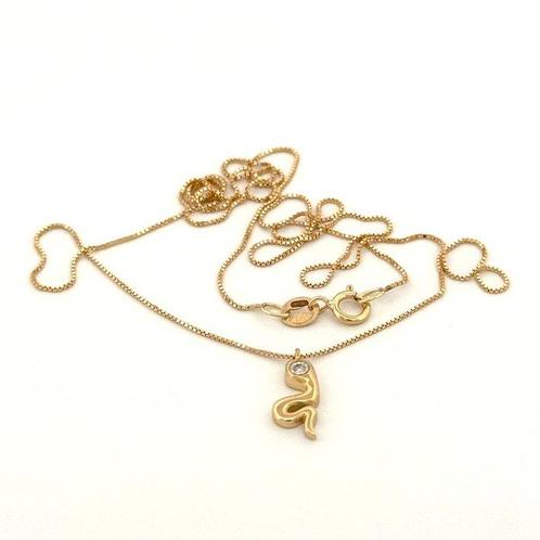 Zonder Minimumprijs - Handmade - Halsketting - Serpente con, Sieraden, Tassen en Uiterlijk, Kettingen