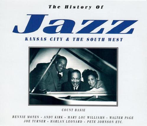 cd - Various - The History Of Jazz: Kansas City &amp; The..., Cd's en Dvd's, Cd's | Overige Cd's, Zo goed als nieuw, Verzenden