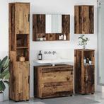 vidaXL Badkamermeubelset 5 pcs Oud hout 30 x 35 x 192 cm, Huis en Inrichting, Verzenden, Nieuw
