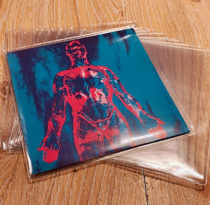 Hard Plastic PVC Beschermhoezen voor vinylsingles (7)....., Cd's en Dvd's, Vinyl Singles