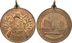 Brons medaille 1891 Erfurt Stadt Stadt, Verzenden