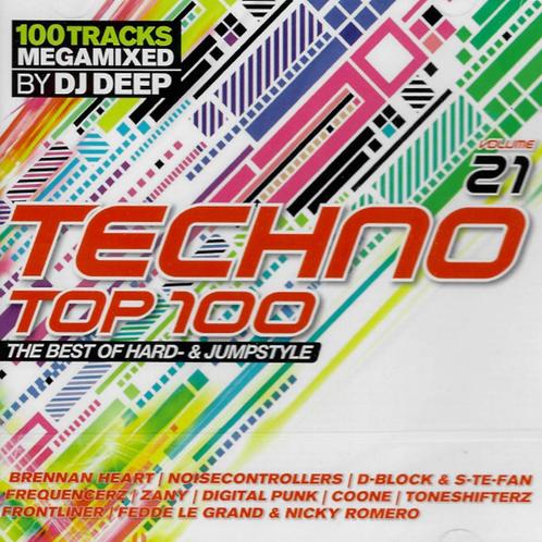 Techno Top 100 Vol.21 - 2CD (CDs), Cd's en Dvd's, Cd's | Dance en House, Techno of Trance, Verzenden