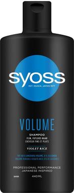 SYOSS VOLUME SHAMPOO FLACON 440 ML, Verzenden, Nieuw