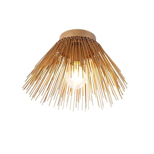 Art Deco plafondlamp goud - Broom, Huis en Inrichting, Lampen | Overige