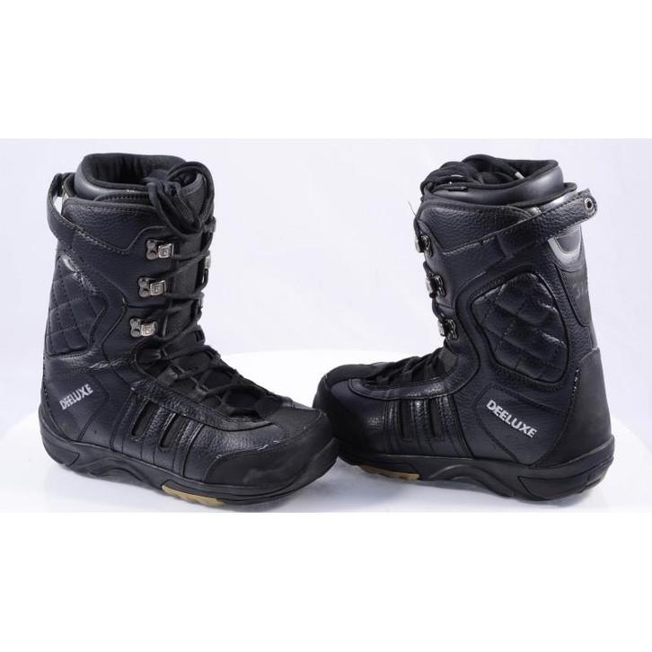 38,5 40 snowboard schoenen DEELUXE SHUFFLE R, backbone, blac, Sport en Fitness, Snowboarden, Gebruikt, Verzenden