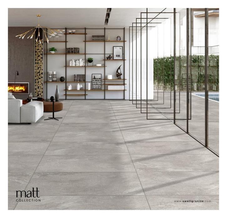 MAX - ELECTO SILVER tegel - 600x1200MM, Doe-het-zelf en Verbouw, Tegels, Verzenden