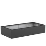 Polyester plantenbak 200x100x40cm - Met bodem, Tuin en Terras, Bloembakken en Plantenbakken, Kunststof, 100 cm of meer, Nieuw