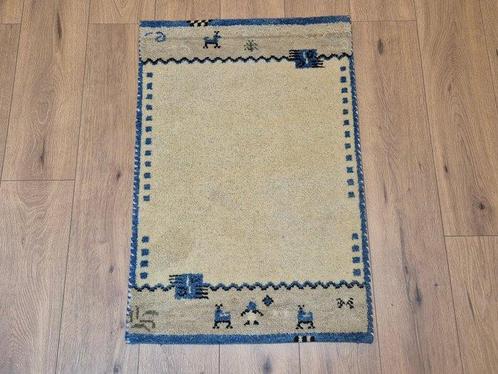 Gabbeh - Tapijt - 90 cm - 60 cm, Huis en Inrichting, Stoffering | Tapijten en Kleden