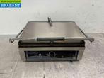 RVS Combisteel Contactgrill Paninigrill Grill Ribbel 230V, Ophalen of Verzenden, Gebruikt
