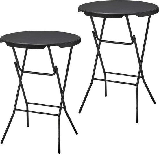 Statafel zwart 80 cm per 2 in doos (Diverse artikelen), Kinderen en Baby's, Speelgoed | Actiefiguren, Nieuw, Ophalen of Verzenden