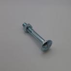 Slotbout met moer M8x60 verzinkt (100st), Doe-het-zelf en Verbouw, IJzerwaren en Bevestigingsmiddelen, Ophalen of Verzenden, Nieuw