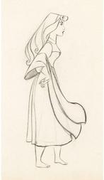 Walt Disney - Ik vraag me af Briar Rose Animatie Tekening, Nieuw