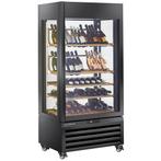 Diamond Wijnkoelvitrine | 600L | Zwart | 1 Zone | Geforceerd, Witgoed en Apparatuur, Koelkasten en IJskasten, Ophalen of Verzenden