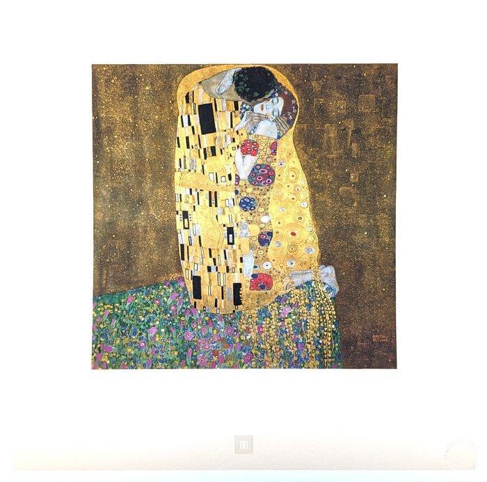 Gustav Klimt (1862-1918), after - Der Kuss, Antiek en Kunst, Antiek | Overige Antiek