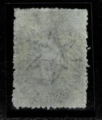 Ceylon 1861 - 2 S. dof blauw nuovo met rubber zonder lipje, Gestempeld
