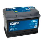 Exide Excell 12V 74Ah - Loodzuur - Startaccu - EB740, Nieuw