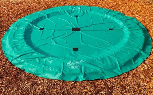 Trampoline Afdekhoes Flat To The Ground 305 cm Groen, Kinderen en Baby's, Speelgoed | Buiten | Trampolines, Nieuw, Ophalen of Verzenden
